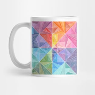 Geo Color Wheel Mug